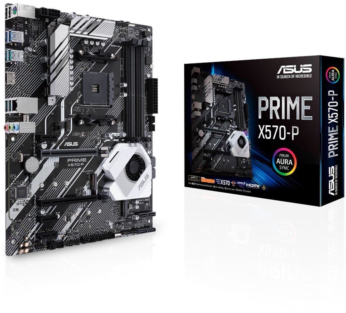 Gaming Gaming Motherboard Asus Prime X570-P Atx Ddr4 Am4 Amd X570 Amd Amd Am4