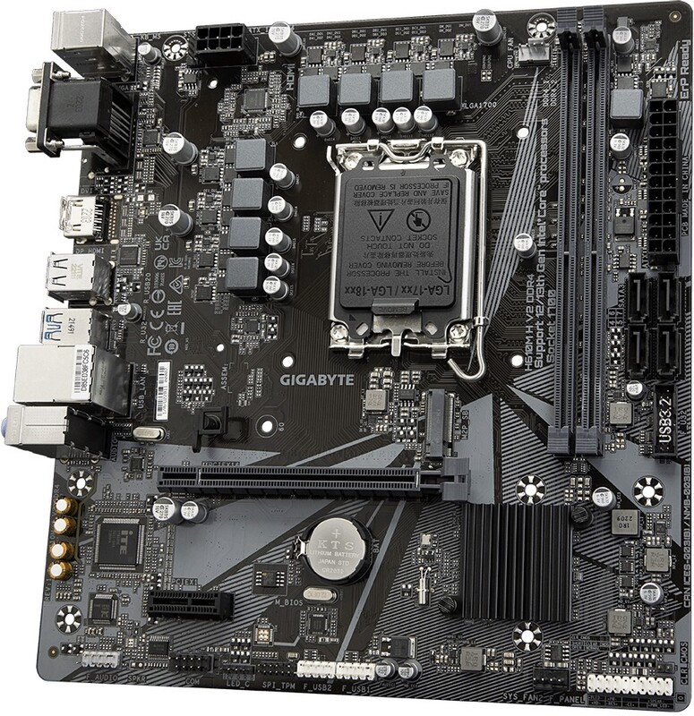 Motherboard gigabyte h610m h v2 ddr4 rev 3 orig - Gigabyte H610M H V2 DDR4 Moederbord