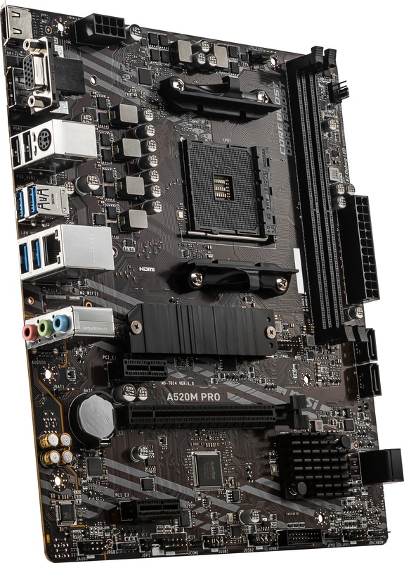 Msi a520m pro moederbord 2 orig - MSI A520M PRO Moederbord