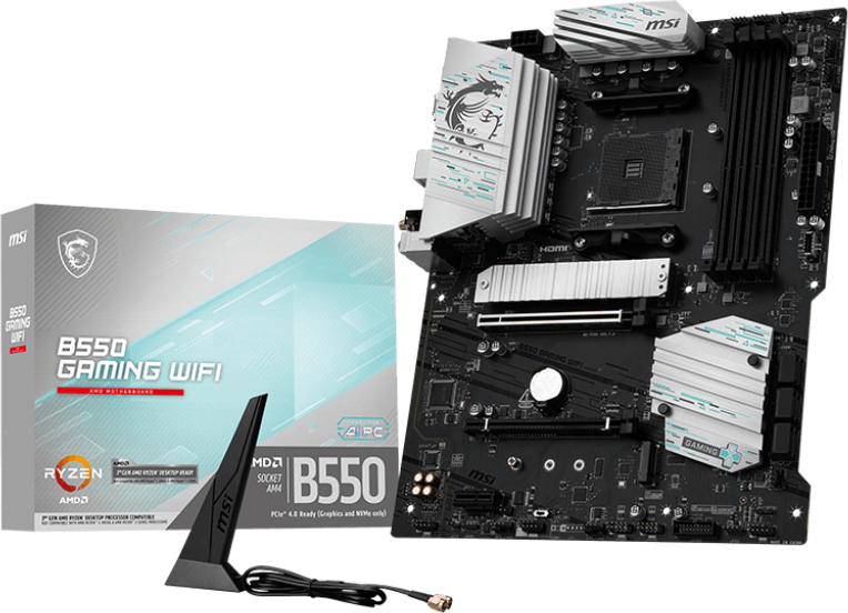 Msi b550 wifi moederbord 5 orig - MSI B550 GAMING WIFI Moederbord