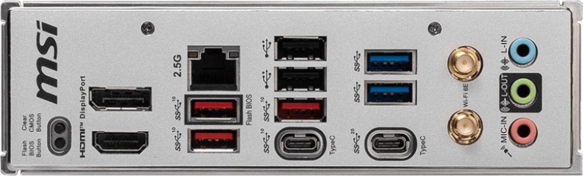 Msi B650M Project Zero Moederbord Amd B650 Socket Am5 Micro Atx - afbeelding 6