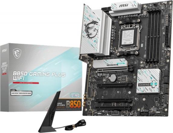 Msi b850 plus wifi moederbord 5 orig - MSI B850 GAMING PLUS WIFI Moederbord