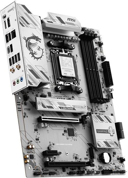 Msi b850 plus wifi6e moederbord 2 orig - MSI B850 GAMING PLUS WIFI6E Moederbord