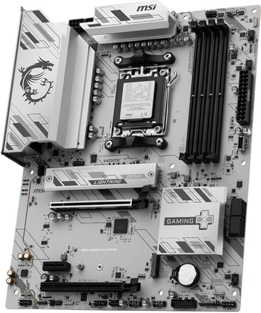 Msi b850 plus wifi6e moederbord 3 orig - MSI B850 GAMING PLUS WIFI6E Moederbord