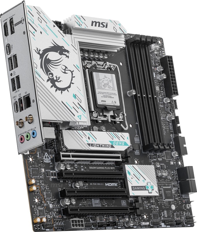 Msi b860m plus wifi moederbord 2 orig - MSI B860M Gaming Plus WIFI Moederbord