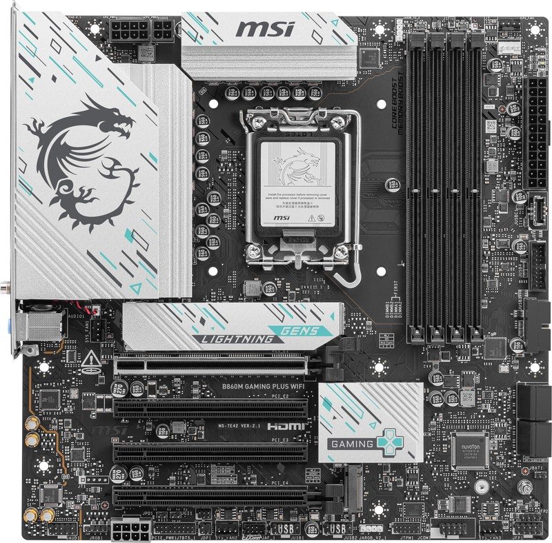 Msi b860m plus wifi moederbord - MSI B860M Gaming Plus WIFI Moederbord