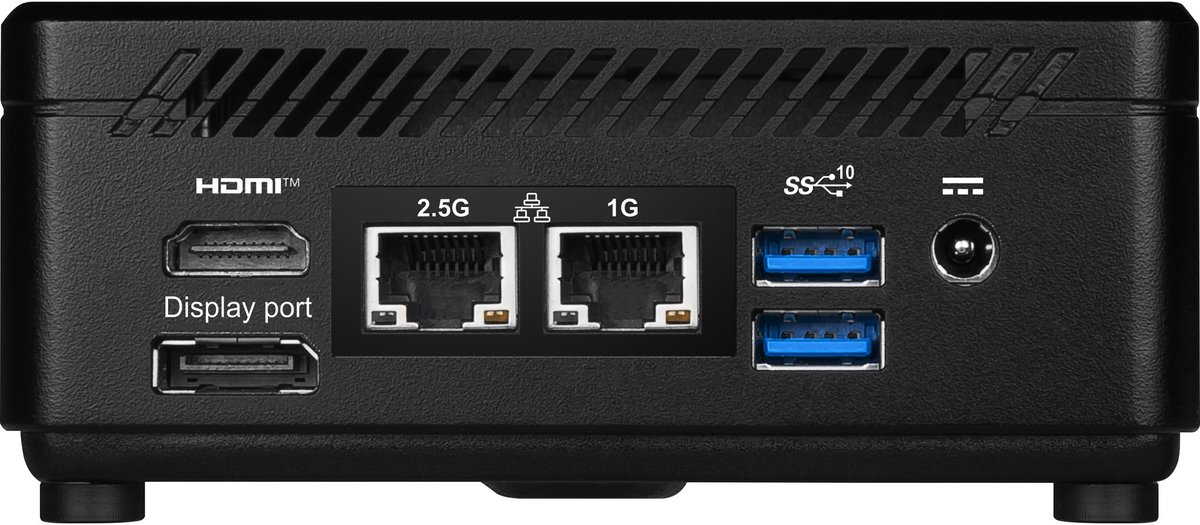 Msi cubi 5 1m 440beu 0 6l 4 orig - MSI CUBI 5 1M-440BEU Core 3 Processor 100U Barebone