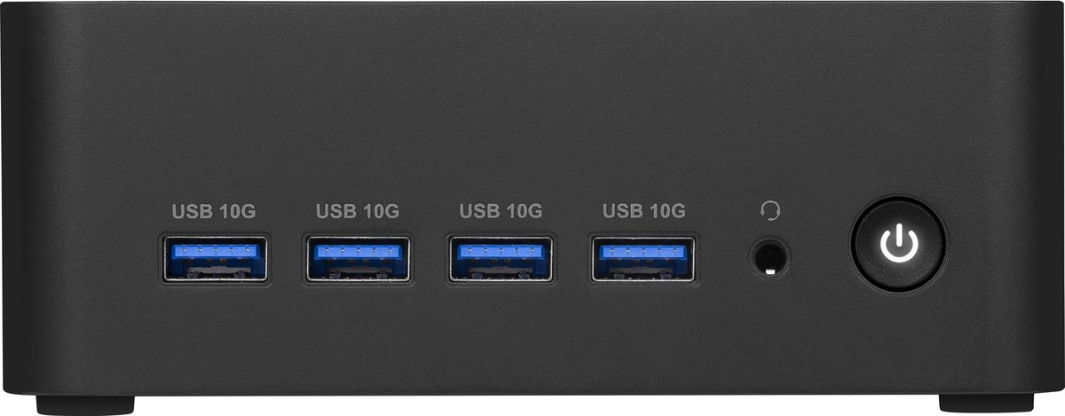 Cubi Z AI 8M-006BEU Mini PC met AMD Ryzen 7 8845HS, Radeon 780M Graphics, tot 64GB DDR5, Wi-Fi 6E, Dual 2.5G LAN - afbeelding 4