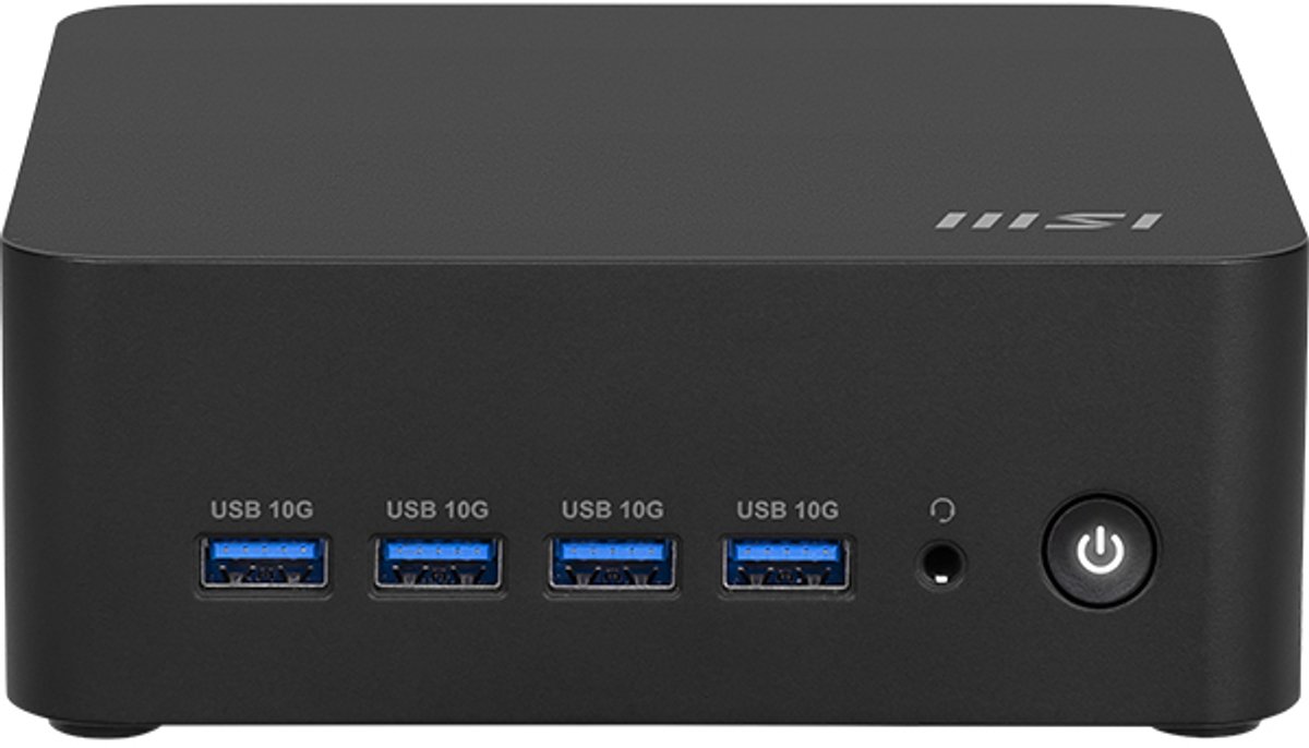 Cubi Z AI 8M-006BEU Mini PC met AMD Ryzen 7 8845HS, Radeon 780M Graphics, tot 64GB DDR5, Wi-Fi 6E, Dual 2.5G LAN - afbeelding 5