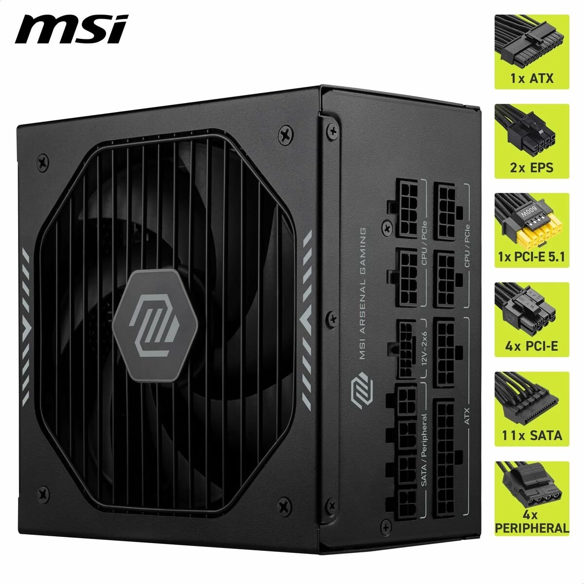 MAG A1000GLS PCIE5 Moederbord - afbeelding 2