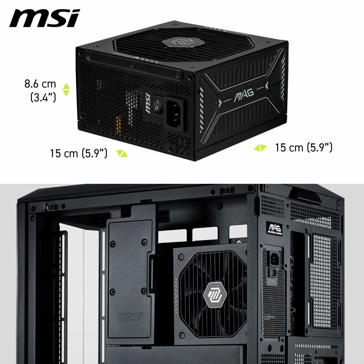 MAG A1000GLS PCIE5 Moederbord - afbeelding 4