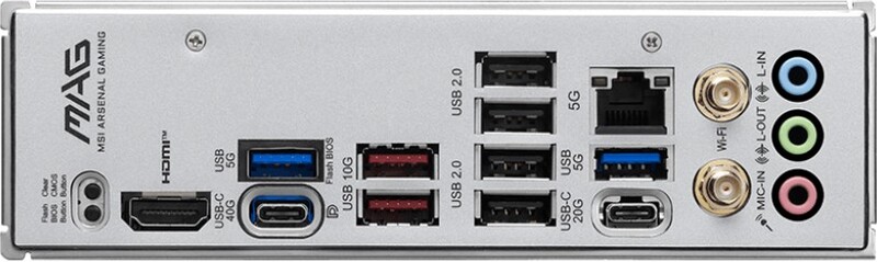 Msi mag x870e max wifi moederbord 4 orig - MSI MAG X870E GAMING MAX WIFI Moederbord