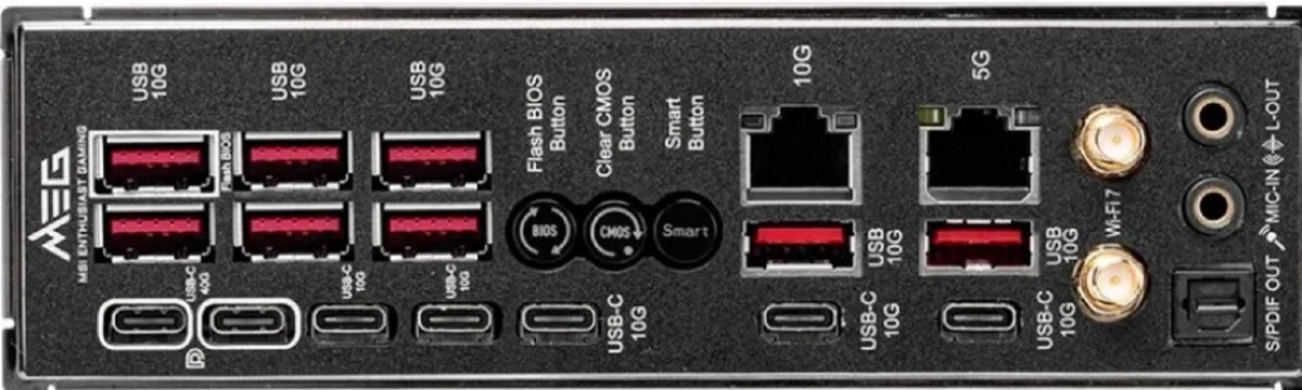 Msi Meg X870E Godlike Moederbord Amd X870E Socket Am5 Verlengd Atx - afbeelding 2