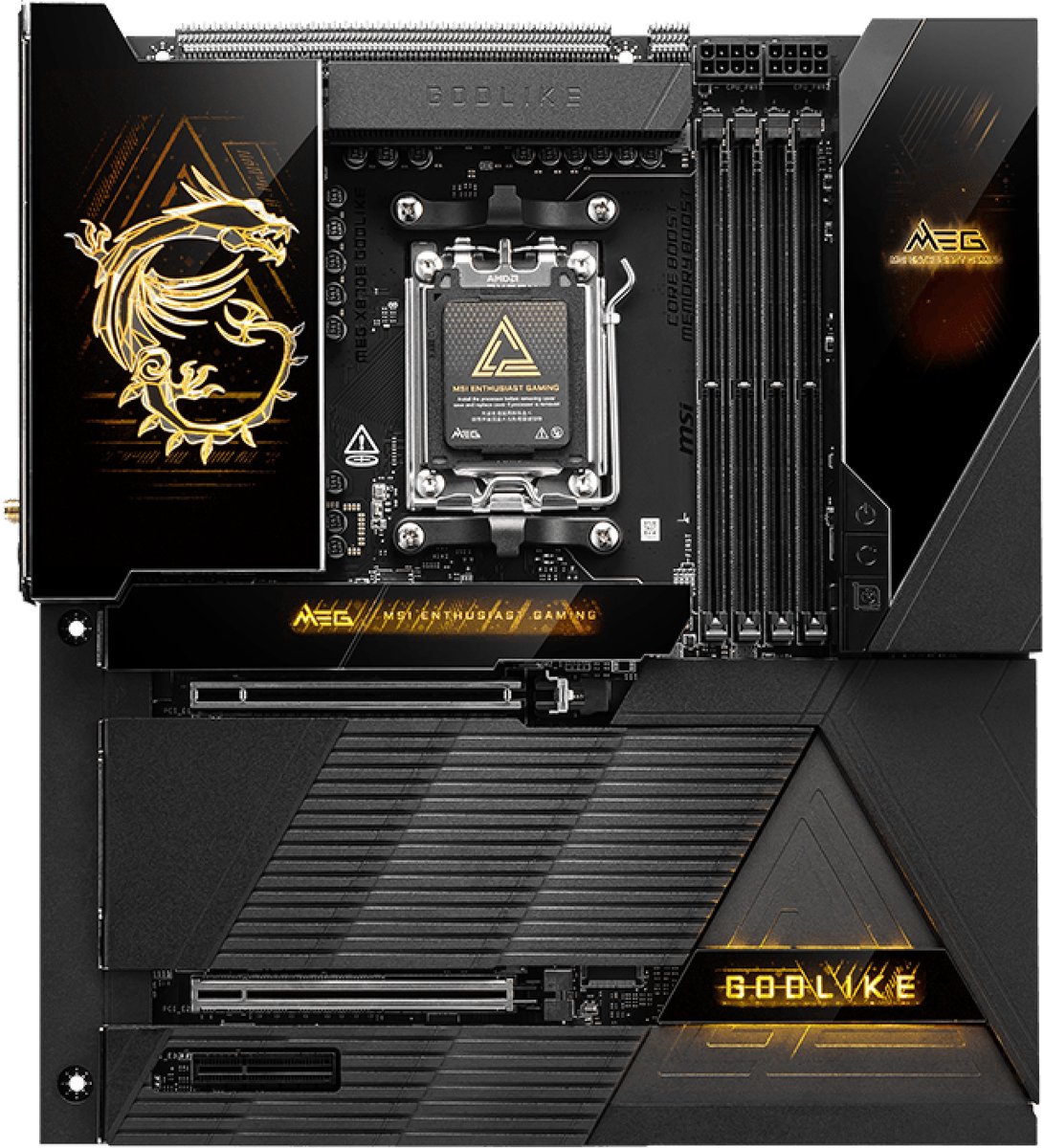 Msi Meg X870E Godlike Moederbord Amd X870E Socket Am5 Verlengd Atx - afbeelding 7