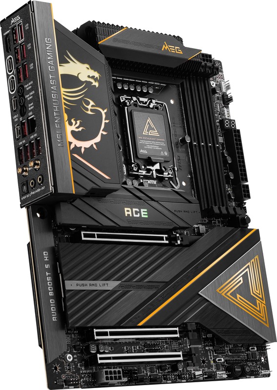 Msi meg z890 ace moederbord 2 orig - MSI MEG Z890 ACE Moederbord