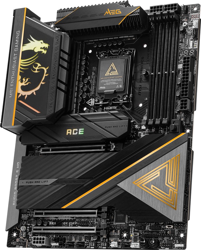 Msi meg z890 ace moederbord 3 orig - MSI MEG Z890 ACE Moederbord