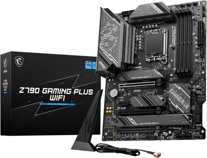 Msi moederbord z790 plus voor inte 5 orig - MSI Z790 GAMING PLUS WIFI Moederbord