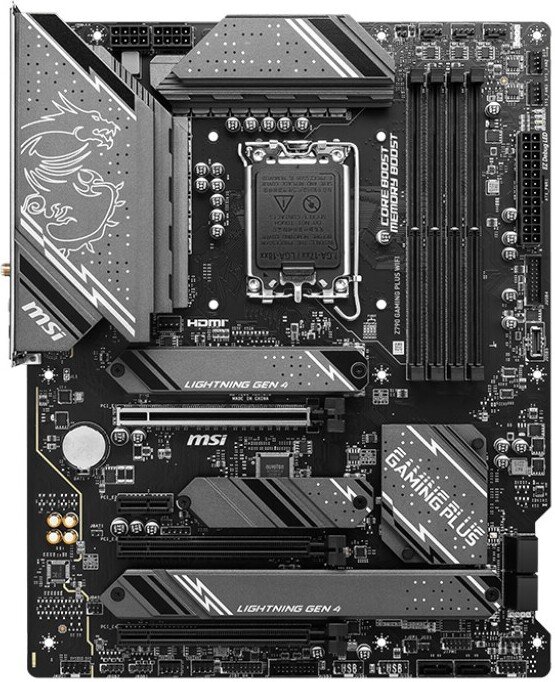 Msi moederbord z790 plus voor inte - MSI Z790 GAMING PLUS WIFI Moederbord