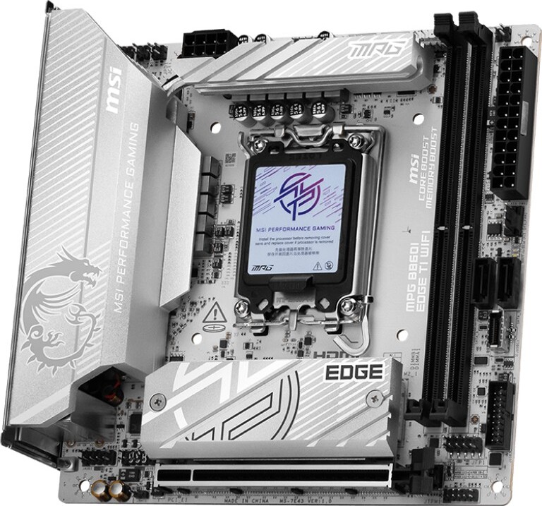 Msi mpg b860i edge ti wifi 3 orig - MSI MPG B860I EDGE TI WIFI Moederbord