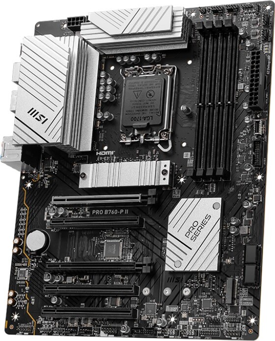 Msi pro b760 p ii moederbord 3 orig - MSI PRO B760-P II Moederbord