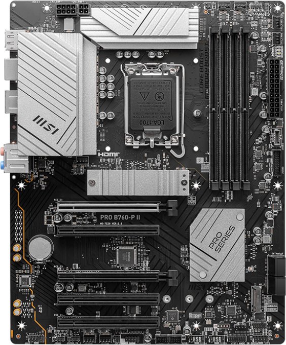 Msi pro b760 p ii moederbord - MSI PRO B760-P II Moederbord