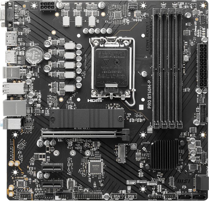 Msi pro b760m p moederbord - MSI PRO B760M-P DDR4 Moederbord