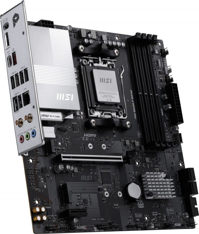 Msi pro b840m p wifi6e moederbord 4 orig - MSI PRO B840M-P WIFI6E Moederbord