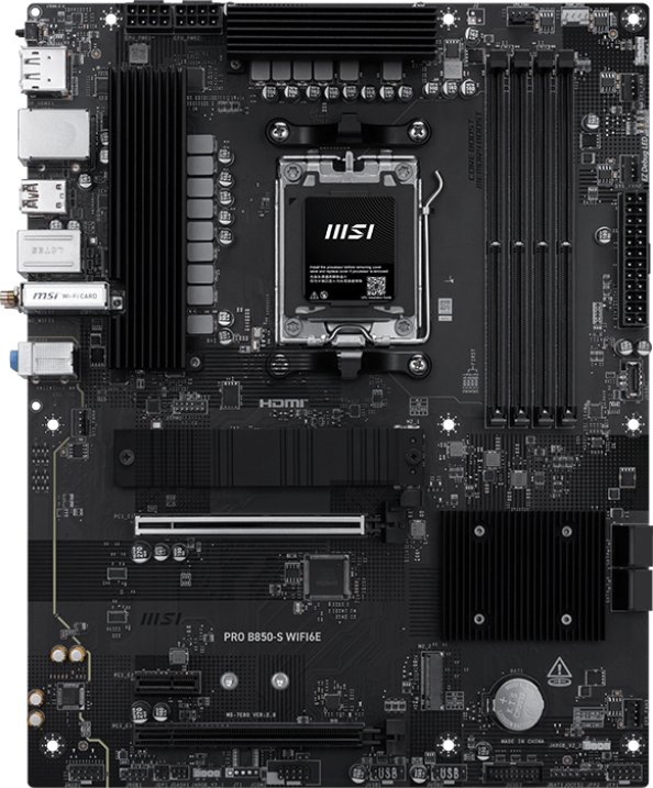 Msi pro b850 s wifi6e moederbord - MSI PRO B850-S WIFI6E Moederbord