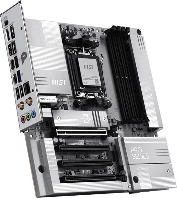 Msi pro b850m a wifi pz moederbord 3 orig - MSI PRO B850M-A WIFI PZ Moederbord