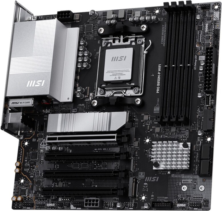 Msi pro b850m p wifi moederbord vo 2 orig - MSI PRO B850M-P WIFI Moederbord