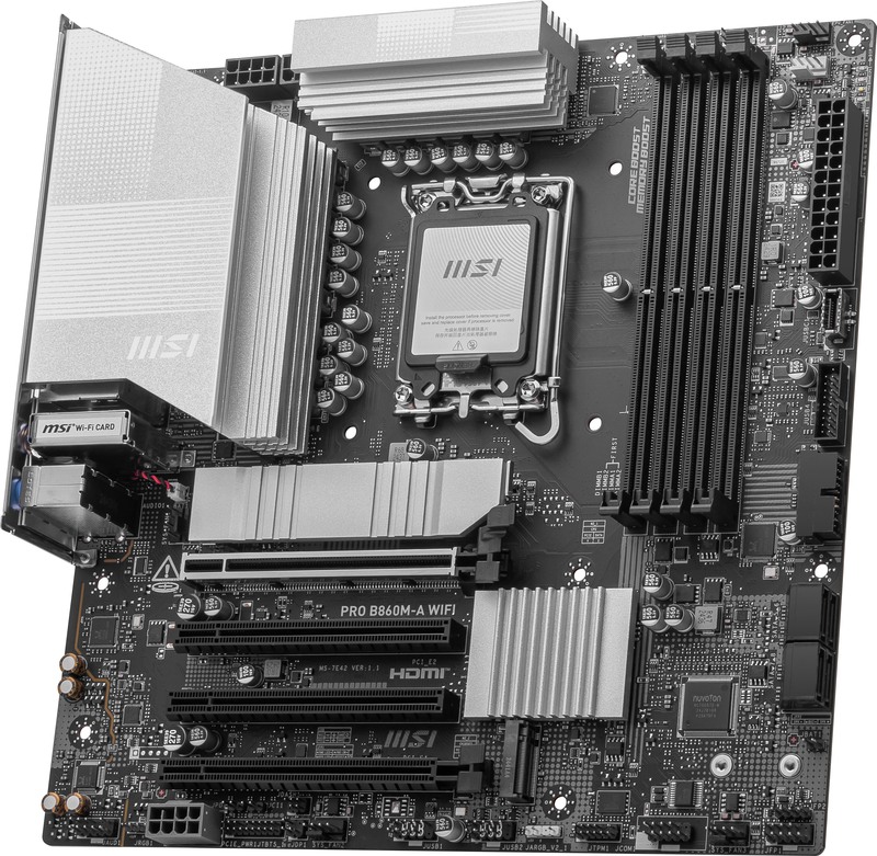 Msi pro b860m a wifi 3 orig - MSI PRO B860M-A WIFI Moederbord