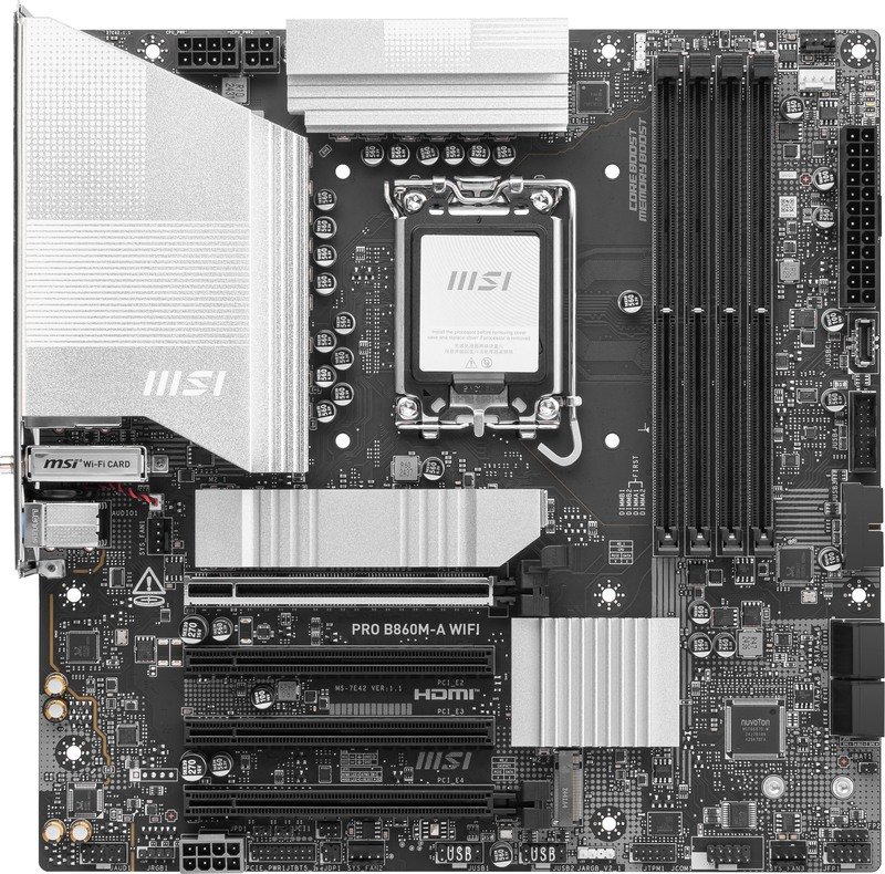 Msi pro b860m a wifi - MSI PRO B860M-A WIFI Moederbord