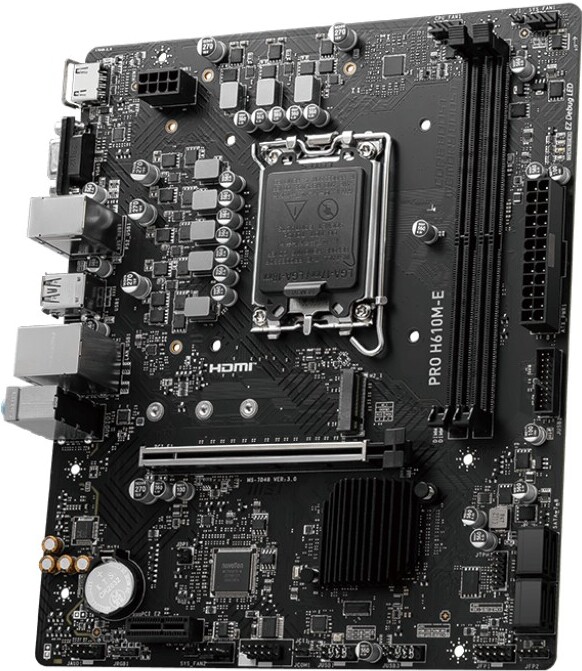 Msi pro h610m e moederbord 3 orig - MSI Pro H610M-E Moederbord