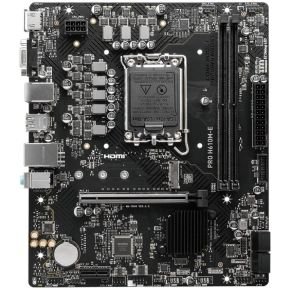 MSI Msi Pro H610M-E | Socket Lga 1700 | Intel H610 | 4Xddr5 | Micro-Atx | Moederbord