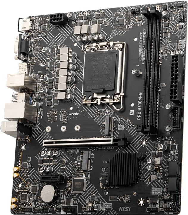 Msi pro h610m g moederbord 3 orig - MSI PRO H610M-G Moederbord