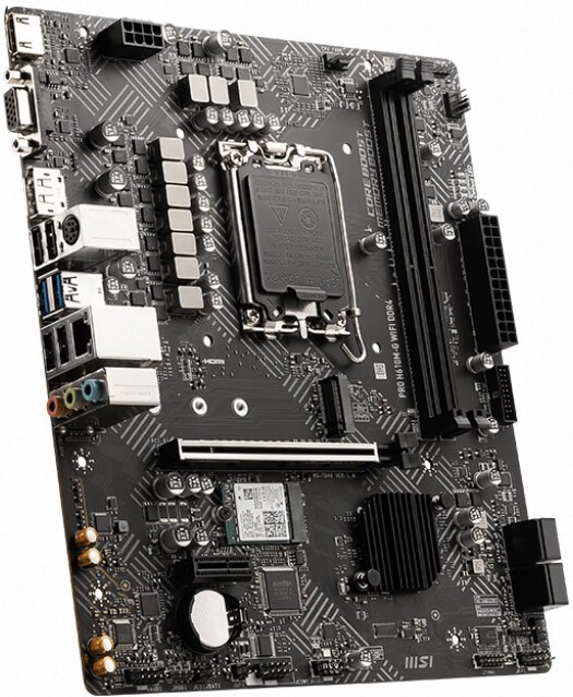 Msi pro h610m g wifi ddr4 m 2 orig - MSI PRO H610M-G WIFI DDR4 Moederbord