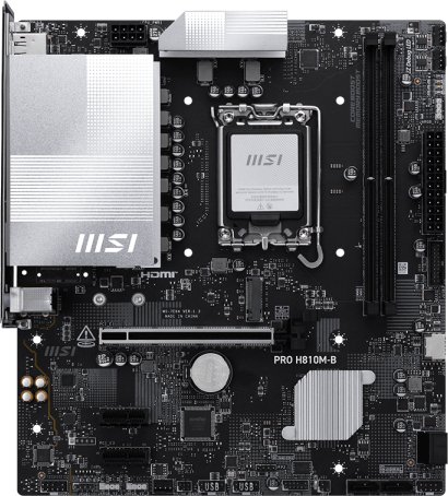 Msi pro h810m b moederbord - MSI PRO H810M-B Moederbord