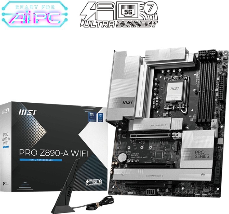 Msi pro z890 a wifi moederbord 5 orig - MSI PRO Z890-A WIFI Moederbord