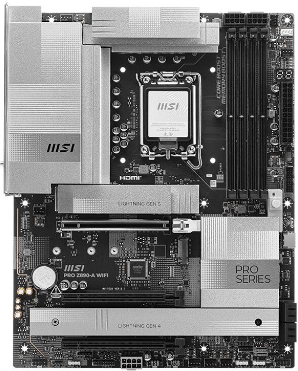 Msi pro z890 a wifi moederbord - MSI PRO Z890-A WIFI Moederbord