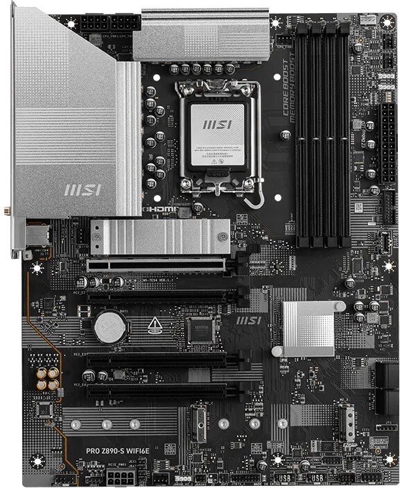 Msi pro z890 s wifi6e moederbord - MSI PRO Z890-S WIFI6E Moederbord