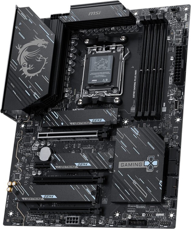 Msi x870e plus wifi moederbord 2 orig - MSI X870E GAMING PLUS WIFI Moederbord