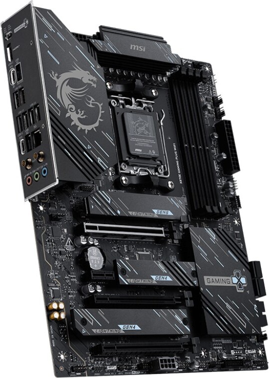 Msi x870e plus wifi moederbord 3 orig - MSI X870E GAMING PLUS WIFI Moederbord