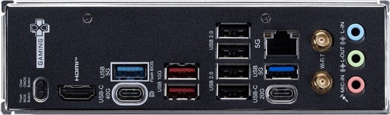 Msi x870e plus wifi moederbord 4 orig - MSI X870E GAMING PLUS WIFI Moederbord