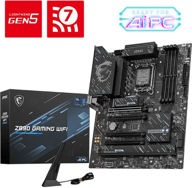 Msi z890 wifi moederbord 5 orig - MSI Z890 GAMING WIFI Moederbord