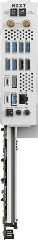 Nzxt n9 x870e extreme matte white 2 orig - NZXT N9 X870E Extreme Moederbord