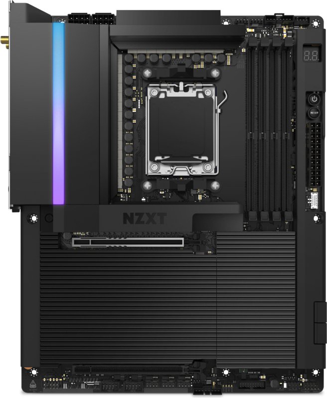Nzxt n9 x870e zwart moederbord atx - NZXT N9 X870E Extreme - Matte Black Moederbord