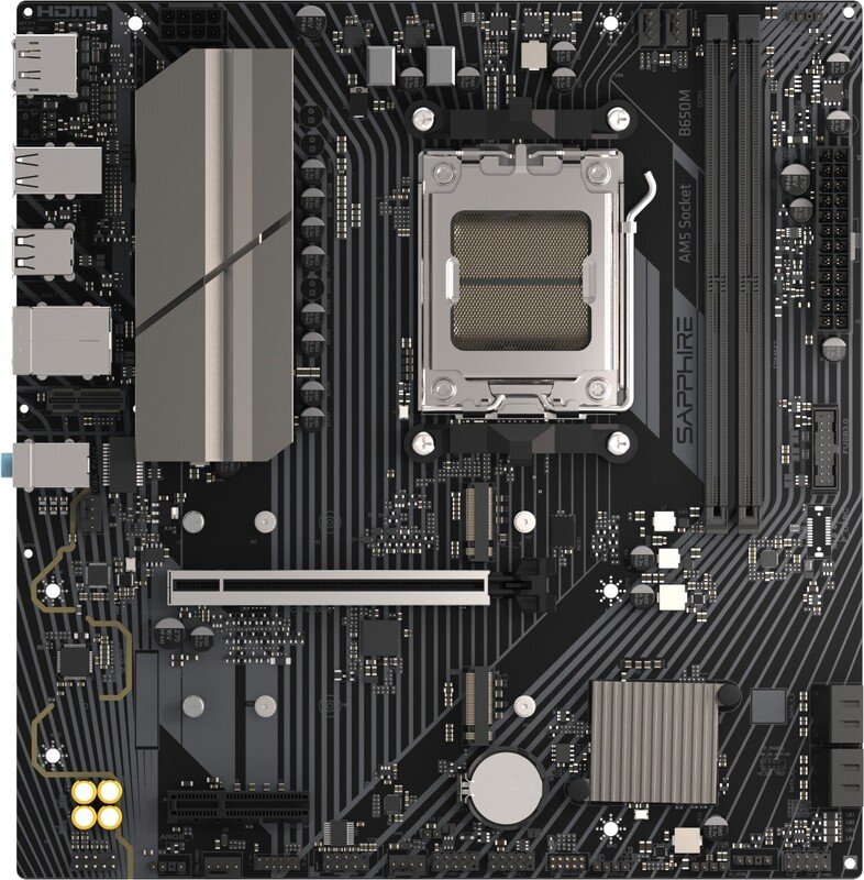 Sapphire b650m e serie moederbord micro - Sapphire B650M-E Moederbord
