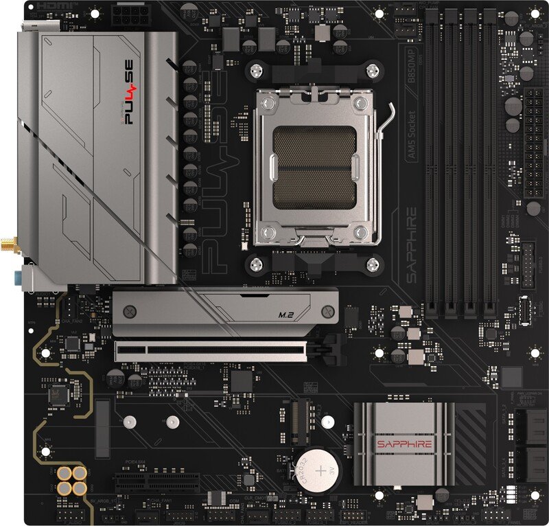 Sapphire pulse serie moederbord amd b85 - Sapphire PULSE B850M WIFI Moederbord