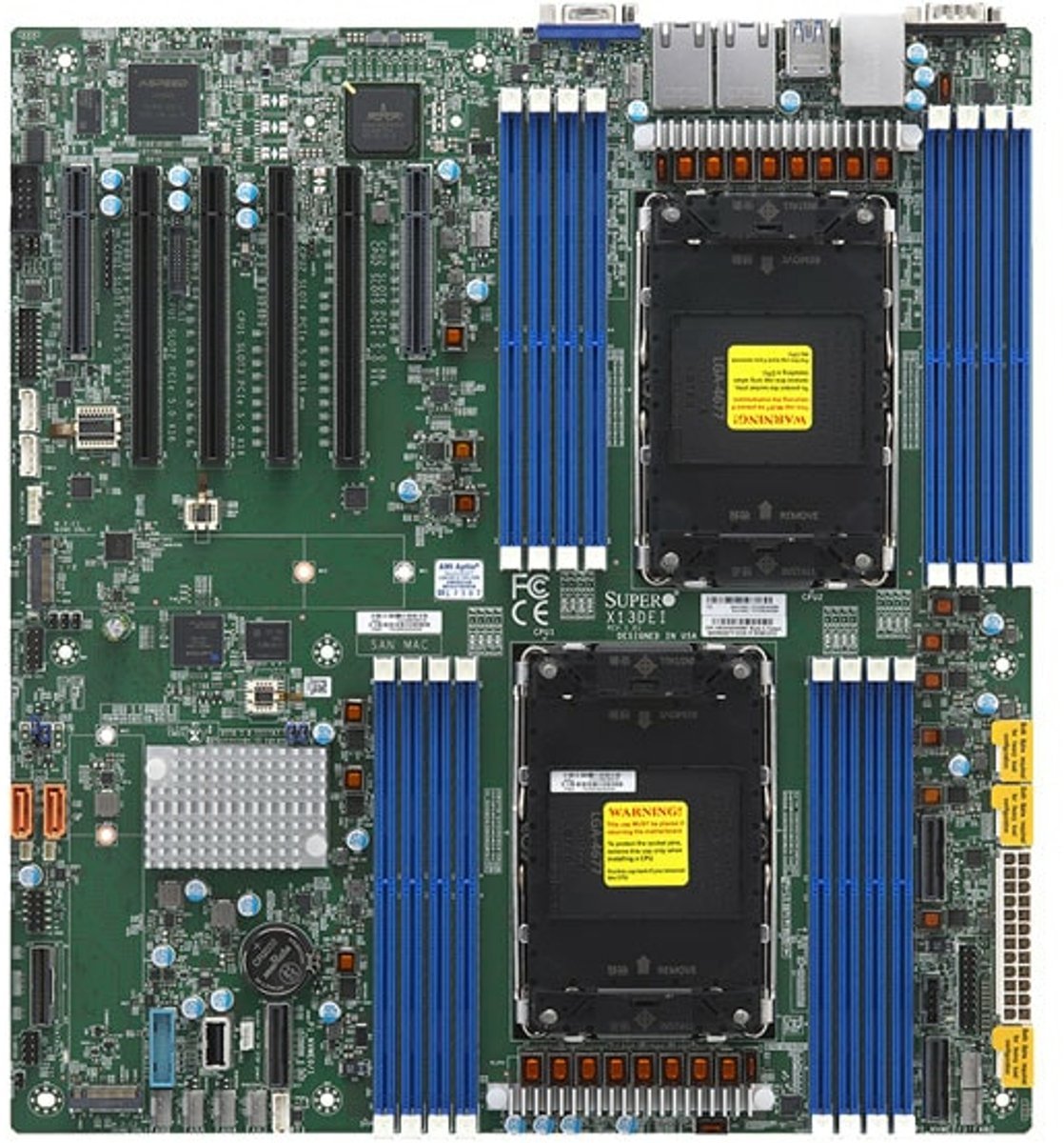 Supermicro Supermicro X13Dei Intel C741 Lga 4677 (Socket E) Verlengd Atx
