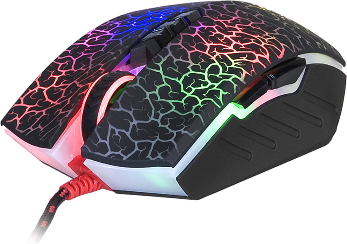 A4Tech Bloody - Muis - Usb Type-A - Laser 6200 Dpi Ambidextrous - Blazing A70 - afbeelding 4